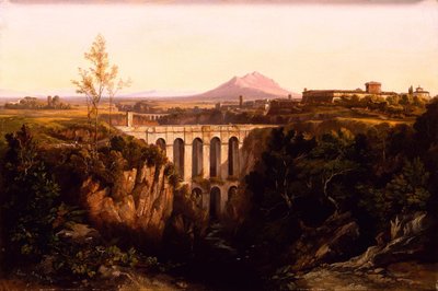 Civita Castellana af Edward Lear